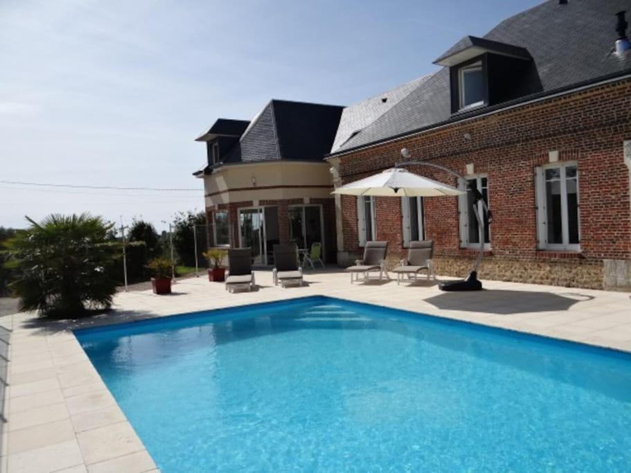 Gite La Fecampoise Pres De Fecamp Ganzeville Exteriör bild