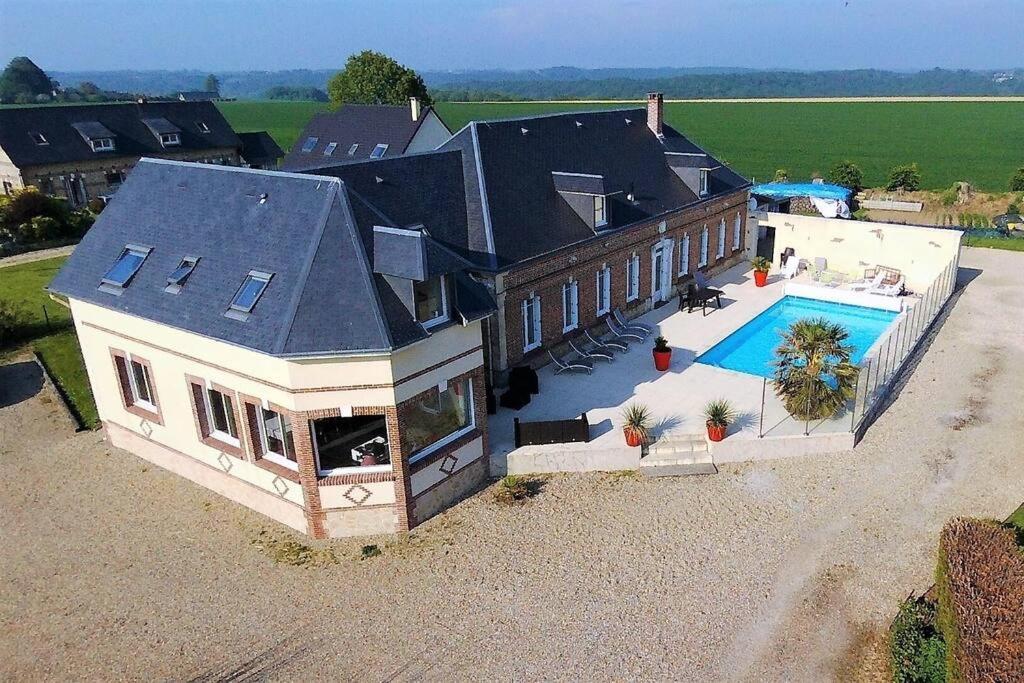 Gite La Fecampoise Pres De Fecamp Ganzeville Exteriör bild